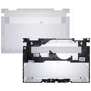 WANGHUIH Zilveren onderdeksel chassisbehuizing compatibel met HP ENVY X360 Convertible 13-AY 13-AY0XXX TPN-C147-serie