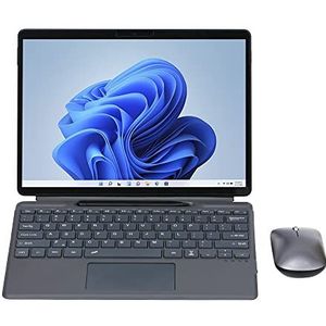 Draadloos Bluetooth Toetsenbord Met Touch Pad voor Microsoft Surface Pro 9, Surface Pro 9 Draadloze Magnetische Afneembare Toetsenbord Slank Draagbaar Toetsenbord (geen achtergrondverlichting)