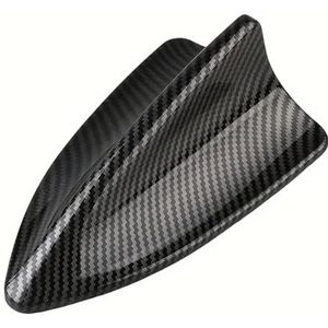 Audio- & videoantennes voor auto Shark autoantennevin van koolstofvezel, universeel decoratief onderdeel, niet-functioneel simulatie-onderdeel voor algemene auto's Auto-antenne(B-219)