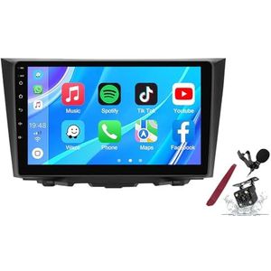 Android 14 Autoradio Sat Navi voor S-uzuki Kizashi (2009-2015) 9 Inch Touchscreen Multimedia Speler met Draadloze Carplay GPS Navigatie FM RDS Bluetooth 5G-WiFi SWC DSP,M100s