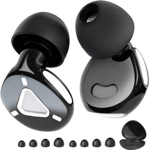 Dazhtu Oordopjes voor motorfietsen, stille werking, ruisonderdrukking voor motorfietsen, slaapoordopjes en ruisonderdrukking, wit