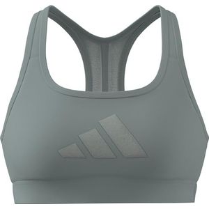 adidas Mujer Powerreact Graphic Bra, Wonder Sage, M