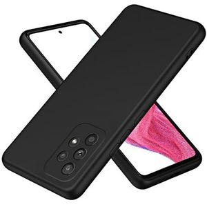 Telefoon terug case cover Compatibel met Samsung Galaxy A33 5G hoesje, siliconen hoesje Schokbestendig beschermend vloeibaar siliconen telefoonhoesje met zachte antikras microvezelvoering Cover Galaxy