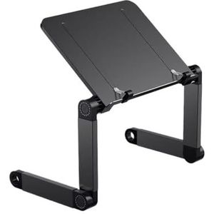 Projectorbeugel Projectorbeugel Desktopplaatsing Tafel Verstelbare telescopische driehoekbeugel Klein opbergvak Geen ponsen Verhoogde basis voor thuis- en kantoorprojectoren(Black)