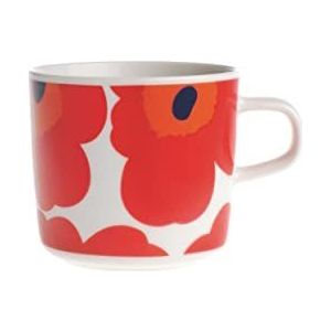 Marimekko Oiva Unikko koffiekop 2 dl Rood