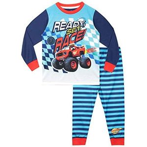 Blaze and the Monster Machines Jongens Blaze Pyjama, Blauw, 2-3 jaar