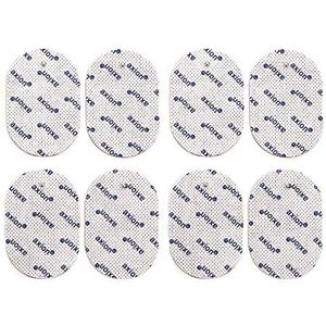 8-delige set ovale elektroden/pads – verenigbaar met EMS- & TENS-apparaten van Panasonic