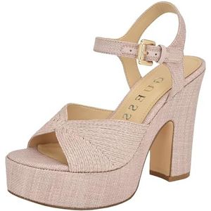 GUESS Saylin damessandaal, lichtroze 680, 4 UK