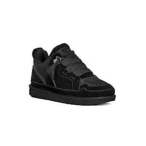 UGG K Lowmel Sneakers voor kinderen, uniseks, Zwart, 12.0 cm