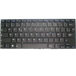Laptoptoetsenbord voor Thomson NEO14 NEO14-SE NEO14-2BK32-A NEO14-2BK32 NEO14-2WH32 Zwart zonder frame Frankrijk FR(NEO14-SE)
