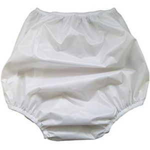 undercover lingerie Dames effen wit incontinence slip ks gebouwd in waterdichte pad XXL