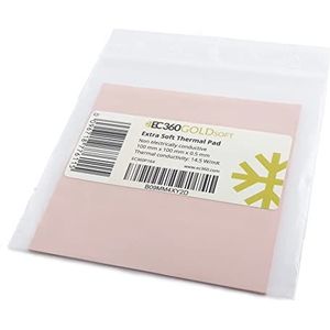 EC360® Gold Soft 14,5 W/mK Thermal Pad (100 x 100 x 0,5 mm, Soft)