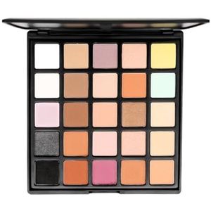 MQPALZKD Meerkleurige oogschaduwplaat Kleurmake-up Rook matte 25 kleuren