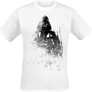 Star Wars Darth Vader Ink T-shirt wit S