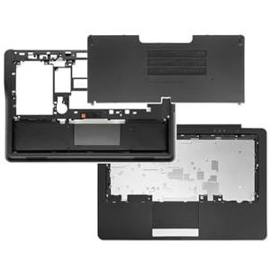 WANGHUIH Bovenste handsteun KB-hoes + bodembedekking + onderkant E hoes compatibel met Dell Latitude 7440 E7440 laptop