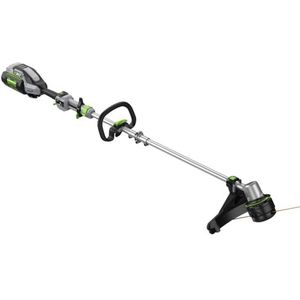 EGO ST1610E-T Draadtrimmer, 40 cm breedte, 2,4 mm draad, variabele snelheid, Power Load oprolautomaat, IQ-LINE volgautomaat, telescoopfunctie, ronde handgreep, schouderriem