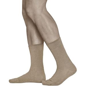 VITSOCKS Merino Wol Sokken Heren Warm Dun Zacht Ademend (3 PAAR) Business Wintersokken, beige, 39-41