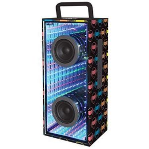 Lexibook - iParty Bluetooth Portable Speaker with magical infinity flashing lights (BTL600)