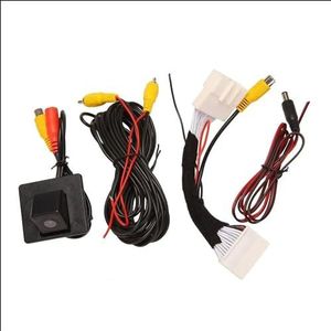 Achteruitrijcamera's auto Achteruitrijcamera Backup Achteruit Inparkeren Camera Conversie Kabel 28 Pin Adapter Kit Voor Mazda 2 Sedan Voor Demio DJ 2015-2020 Parkeercamera