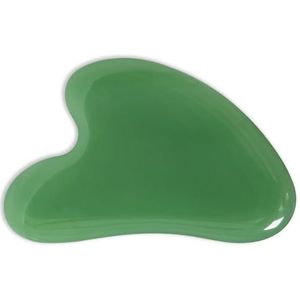YAMHOHO Gua Sha Jade Stone Gua Sha Massage Tool, Guasha Tool voor gezicht en lichaam huidmassage. Gereedschap voor SPA acupunctuur, roze steen voor lichaam gezicht, hals en ogen, huidverzorging cadeau
