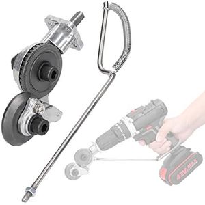 Verzorgende tondeuse Elektrische boorplaatsnijder Metalen knabbelschaar Boorhulpstuk Elektrische boorschaar Eenvoudig te gebruiken boorhulpstuk for het snijden van metaal Paardrijuitrusting