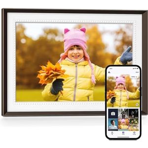WiFi Digitaal Fotolijstje 10.1 Inch 1280 * 800 IPS Touchscreen Smart Cloud Automatisch Roteren High Definition Scherm(48GB)