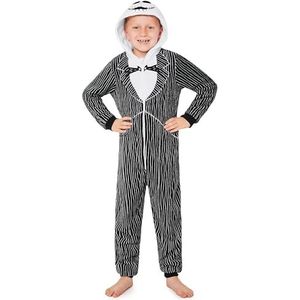 Disney - Stitch - Onesie - Zwart - Fleece Pyjama voor Kinderen