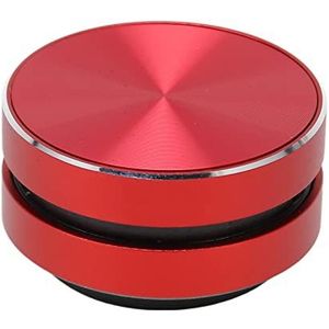 Beengeleidingsluidspreker, Multifunctionele Magnetische FM-radio Mini Home Oplaadbare Stereo -luidspreker voor Gitaar (Rood)