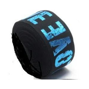 2/3/4cm elastische band afdrukken LOVE rubberen banden klassiek patroon brief liefde elastische riem voor kleding broeken naaibenodigdheden-blauw-2cm-5M