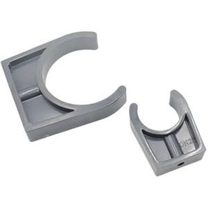 20/25/32/40/50/63/75/90/110mm Diameter Grijs U PVC Watervoorziening Pijpklemmen Clips Fittings voor Waterleidingen, Gasleidingen Kabelbevestiging (110mm)