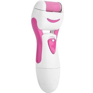 Scheerapparaat Verwijderen Reiniging, ABS Materiaal Ergonomisch Lichtgewicht Oplaadbaar Voet Eelt Scheerapparaat voor Dermabrasie voor Pedicure Voetverzorging(Roze)