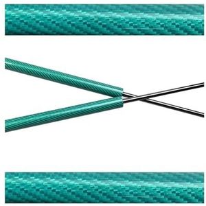 Dempers Achterklep Lift Ondersteuning Struts Voor Hyundai Terracan HP 2001-2007 Kofferbak Schokdempers Demper Cilinders Stang 2PCS Gasveren(Green carbon fiber)