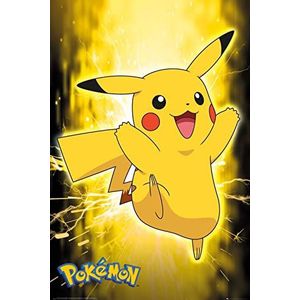 GB eye Pokémon Pikachu Neon 61 x 91,5 cm Maxi Poster