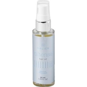 HALIER Oiltense Haarolie met Arganolie, Macadamiaolie, Kokosolie, Voedt en Hydrateert Het Haar, Voor Groei en Bescherming, Natuurlijk Zonder Silicone, Voor Droog Haar (50 ml)