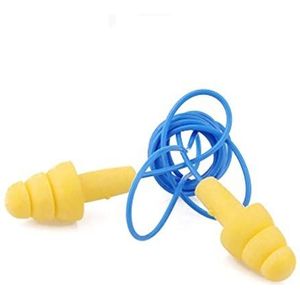 Oordopjes om te slapen, Herbruikbare ruisonderdrukkende oordopjes om te slapen, Oordopje Wasbaar kerstboomtype met lijn anti-geluid en ruisonderdrukkende oordopjes leren slaapoordoppen