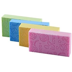 1 Stks Bad Spons Lichaam Douche Exfoliërende Massager Schoonmaken Douche Borstel Peeling Voor Wassen, Badgereedschap (roze)