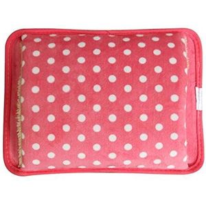 DieffematicRSD Warmwaterkruik Elektrische winter hand warmer warm water fles hand ingevoegd opladen elektrische warmwaterzak (Color : Light red)