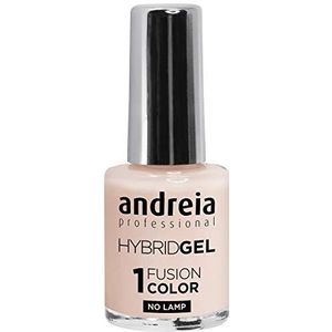 Andreia Fusion Color H10 semi-permanente nagellak, hybride gel, 2 stappen, geen lamp nodig, duurzaam en gemakkelijk te verwijderen