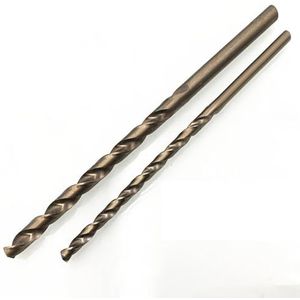 Gereedschap, 1 stuk, 3,0 mm - 13 mm x 250 mm, HSSCO 5% kobalt M35 lange spiraalboor voor roestvrij staal, gelegeerd staal en gietijzer (7,5 mm, 1 stuk)