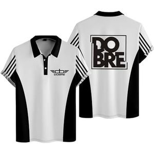 Dobre Brothers Polo Tee Mannen Dames Mode T-shirts Jongens Meisjes Casual Korte Mouw Shirts XXS-5XL, Wit, 3XL