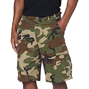 MIL-TEC heren bermuda-shorts, meerkleurig (Woodl), S