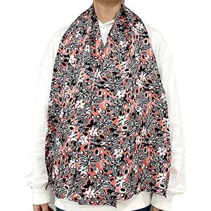 HXCH Slab-eetsjaals voor volwassenen voor ouderen Parkinson gehandicapten gehandicapten, maaltijd kleding beschermer dagelijks leven eethulpmiddelen accessoires (oranje), 15"" B x 59"" L