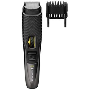 Remington Style Series B5 Baardtrimmer (zelfslijpende titanium messen, precisie-styling, verstelbaar zoomwiel, 17 lengte-instellingen, antislipgrip, snoer of draadloos, 60 minuten looptijd) MB5000