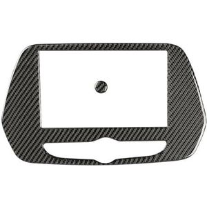 Voor Voor Camaro 2017 2018 2019 2020 2021 2022 Auto Centrale Navigatie Decoratie Frame Sticker Trim Cover Autobekleding Interieur(Black carbon fiber)