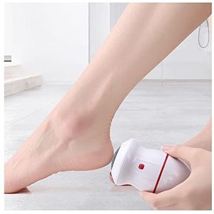 Schoenpoets Elektrische Elektrische Voetslijper Vacuüm Eeltverwijderaar Voetpedicure Gereedschap Oplaadbare Voetvijlen Schone Hulpmiddelen for Harde Gebarsten Huid (Kleur: Blauw, Maat: 11 * 7,5 cm) (