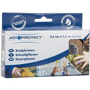 Joy2Protect Snelpleister 2 rollen huidskleur 2,5 cm x 4,5 m
