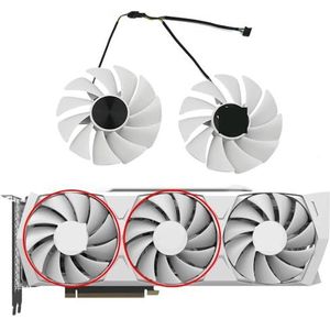 Zelfbouwkoelventilator voor alternatieve ZT-A30800K-10P GA92S2U CF9015H12S voor Zotac GeForce RTX 3080 3080Ti voor Trinity OC White Edition GPU-ventilator(AB-Fan)