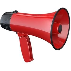 Draagbare Geluidsversterker Met Instelbare Noodsirene(Rot)