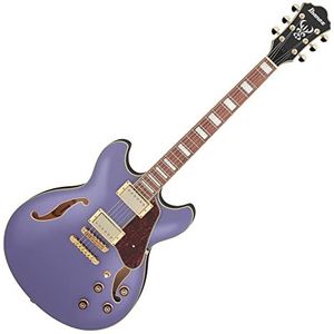 Ibanez Artcore AS73G-MPF Metallic Purple Flat - Semi-akoestische gitaar