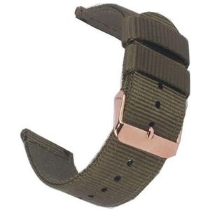 Nylon horlogebandjes 18/20/22 mm Nato horlogeband voor mannen en vrouwen, 20mm, Nylon